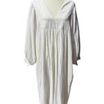 RHODE Bobby Tunic Dress in White M/L Photo 2