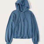 Abercrombie & Fitch blue Puff sweatshirt Hoodie Photo 0