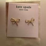 Kate Spade  - ‘Skinny Mini’ Gold-Plated Bow Stud Earrings | New! Photo 8