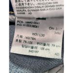 Levi's Women's 721 High Rise Skinny Distressed Cotton Jeans Blue Washed Size 31 Photo 2