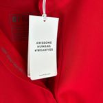 FIGS  Rafaela Scrub Top Technical Collection Red Sleeveless Women's Medium NEW Photo 7