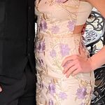 Lucy in the Sky mini purple lace dress S Photo 3