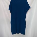 Cupshe NWT WO SIZE LARGE ROYAL Blue Short Sleeve Dress CASUAL DRAWSTRING WAIST Photo 12