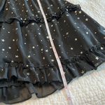 ✨ Women’s Black Silver Star Dress Small Photo 11
