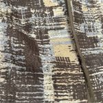 LAFAYETTE 148 New York Brown Cream Tweed Long Open Jacket Coat Size 18W Photo 9