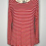 American Eagle SMALL Striped Long Sleeve Raw Round Hem Soft & Sexy Jegging Tee Photo 11
