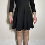 Lulus Cumulonimbus Clouds Black Skater Mini Dress Size M Size M Photo 4