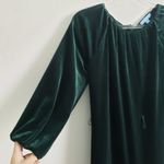 Draper James RSVP Long Sleeve Bow Velvet Dress Photo 4
