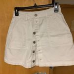 Copper Key White  Jean Skirt Photo 0