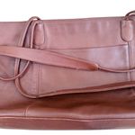 Coach  Rare vintage large brown tote with zipper closure Photo 2