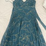 Jessica Simpson Blue Floral Formal / Maxi Dress Photo 0