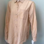 Lola River Cotton Blouse Orange Size L Photo 3