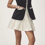 Anthropologie Maeve Pleated Taffeta Mini Skirt Photo 5