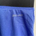 Nike Womens Skort Blue Black Tennis Athletic Gym Dri Fit Large Photo 5