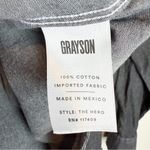 Grayson The Hero Button Up‎ Frank & Eileen Washed Black Size 2 (Small) Photo 7