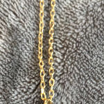 Gold Long Necklace Photo 0