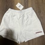 Peppermayo  White Athletic Shorts Photo 0