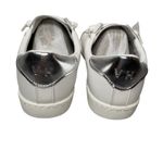 Vintage Havana NEW  Carla White Silver Foil Star Sneakers Women's Size 7.5 Photo 3