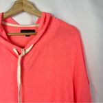 American Eagle  AEO Neon Orange Pink Lightweight Hooded Sweatshirt XS/S Photo 2