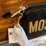 Moschino NWT Logo-print Zipped Chain Shoulder Bag Photo 6