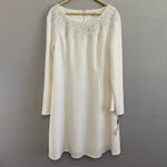 Calvin Klein Calvin‎ Klein Wide Sleeve Size 12 NWT Embellished neckline Photo 2