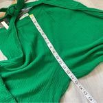 Flynn Skye Pant afton cotton gauze wrap slit womens Green medium vacation bright Photo 4