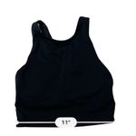 Athleta  Conscious Crop Bikini Top Black‎ Padded Racerback Workout XXS Activewear Photo 3