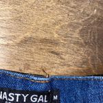 Nasty Gal denim paper bag high waisted shorts size medium Photo 4