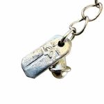 Christina Collection Rhinestone Spray Statement Necklace Silver Photo 7