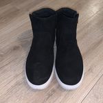 IZOD Womens Casual Zip Up Ankle Boots Black Photo 2