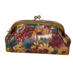 Patricia Nash Womens Mia Fresco Bouquet Leather Purse Clutch Bag Multicolor NWT Photo 2