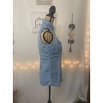 Forever 21 (B-38) Short sleeves womens top size S blue color Photo 4