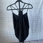 Entro Express Black Strappy Bodysuit Size Medium Photo 1