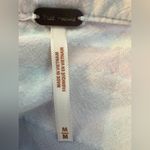 Free People  Loveland Plaid Flannel Button Down Shirt Pink Pastel Raw Hem Photo 4