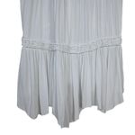 Free People  Womens M Paris Mini Dress Tunic in Ivory White Photo 6