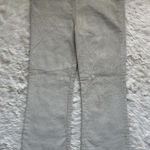 Sprwmn Pants Corduroy Ankle Flare Pull On Elastic Waist Cropped Beige M Tan Size M Photo 0