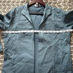 Eileen Fisher Women’s Textured Collar Silk Blazer Cardigan Open Jacket Medium Photo 8