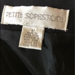 Petite Sophisticate  Black Geometric Fully Lined Business Skirt Womens Size 4 Photo 8