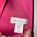 house of harlow 1960 Low Back Satin Mini Dress Fushia Pink Size 8 Photo 2