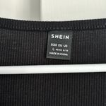 Romwe V Neck Drawstring Ruched Dress Photo 3