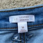 LC Lauren Conrad Lauren Conrad Women’s High Rise Blue Jean Shorts - Size 16 - VGUC - Stretch Photo 2