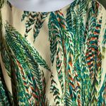 ECI  cute floral design cold shoulder style top Photo 1