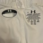 Under Armour White NWOT Silky Soft and Cooling Workout Shorts Photo 5