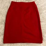 NY& C Skirt size 0 brand new with tag color red long 22” waist 28” Photo 0