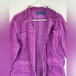 Jane Ashley Vintage Corduroy Jean Jacket Handmade Crocheting Women’s Size Small Photo 2