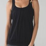 Lululemon Nouveau Limits black Tank size 4 Photo 0