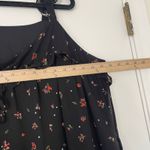 City Chic  Black Floral Ruffle Tiered Maxi Dress Plus Size XL 22 Feminine Garden Photo 6