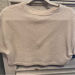 SheIn  Waffle Knit Crop Top Photo 0