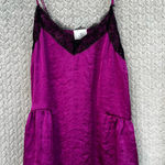 Abound  purple lace-trim tank cami top size XS new with tags Photo 0