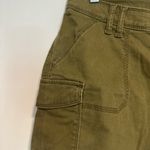 Natural Reflections Women’s Sz: 10  Army Green Cargo Shorts. Stretch Cotton. Photo 9